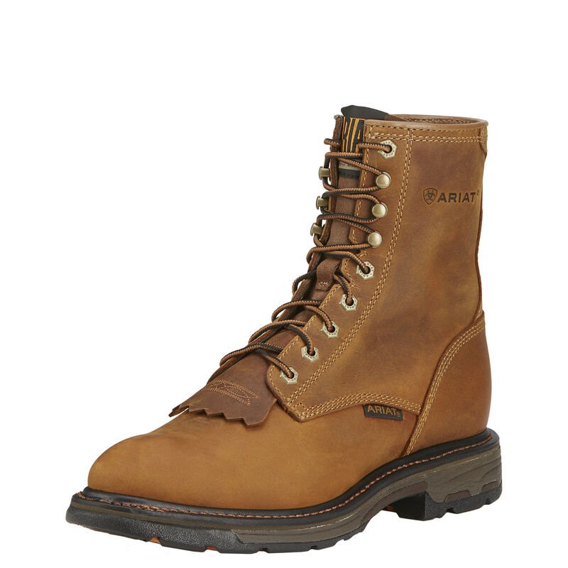 Ariat Workhog 8" - Werkschoenen Bruin Heren - 40186-787